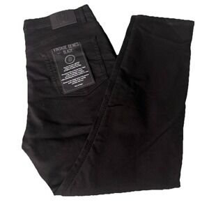 VGB Vintage Genes Black Men's Denim Jeans Black 36W X 32L Slim Fit Stretch New